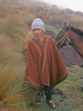 Buy Peruvian Horseman in Grasslands, Cordillera Central near Chachapoyas at AllPosters.com