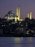 The Suleymaniye Mosque, as Seen from the Galata Bridge, Istanbul, Turkey