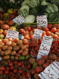 Buy Vegetables at an Outdoor Market, Parma, Italy at AllPosters.com
