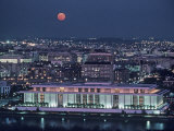 The Kennedy Center Lit Up at Night, Washington, D.C.