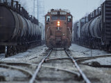 Train on the Tracks