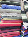 Buy Stack of Mexican Blankets, Cabo San Lucas, Mexico at AllPosters.com