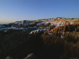 Buy Snow-Dusted Red Rock Slopes, Cliffs and Spires, Utah at AllPosters.com