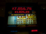 Slot Machine Shows a Growing Jackpot