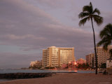 Sunrise at Waikiki Beach, Hawaii