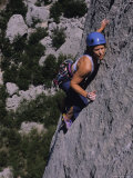 Buy Women Rock Climbing in Paklenica National Park, Croatia at AllPosters.com