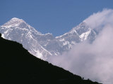 Buy Trekkers Below Mount Everest and Lhotse in Khumbu Himalaya, Nepal at AllPosters.com