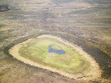 Buy Wildlife Gathers in the Flooded Pans of Liuwa Plain National Park, Zambia at AllPosters.com