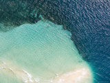 Buy Waves Break on a Reef Out in the Zanzibar Channel, Tanzania at AllPosters.com