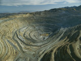 Buy The Kennecott Copper Mine, The Largest Manmade Hole on Earth, Utah at AllPosters.com