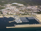 Buy The Port of Mazagon is Filled with Recreational Watercraft, Spain at AllPosters.com