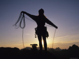 Buy Women Coils a Climbing Rope in the Mountains of Idaho at AllPosters.com
