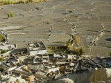 Buy The Rooftops of Dhi Gaon Village with Terraced Barley Fields, Mustang, Nepal at AllPosters.com