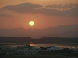 Sunset over Sur, The Town That Most Represen Ts Oman as a Seafaring Nation