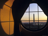 Buy Washington Monument Seen Through a Hotel Room Window, Washington, D.C. at AllPosters.com