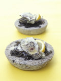 Buy Oysters with Seaweed in Stone Bowl at AllPosters.com