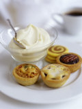English Christmas Baking and a Bowl of Brandy Cream