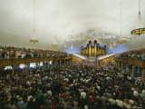 Buy Worshipers Attend a Service in the Morman Tabernacle, Utah at AllPosters.com