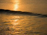 Buy Waves Break at Sunset Along the Waterfront, Cozumel, Mexico at AllPosters.com