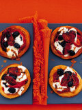 Tartlets with Mozzarella, Dried Tomatoes and Olives