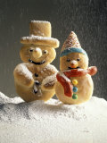 Buy Christmas Cookies in the Shape of Snowmen at AllPosters.com