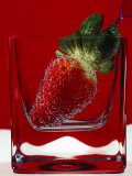 Buy Strawberry in a Glass of Water at AllPosters.com