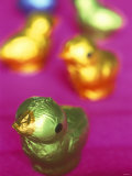 Small Colourfully Wrapped Chocolate Chickens