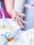 Buy Child's Hand Covered in Dough at AllPosters.com