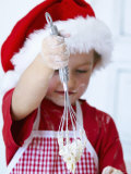 Buy Girl Mixing Dough with a Whisk at AllPosters.com