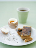Buy Hard-Boiled Breakfast Egg and Toast with Vegemite at AllPosters.com