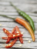 Chili Peppers, Whole and Sliced