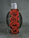 Red Roses in Baking Dish with Kitchen String