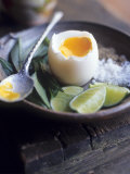 Buy Boiled Egg with Lime, Salt, Pepper & Vietnamese Coriander at AllPosters.com