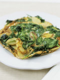 Spinach and Potato Tortilla (Made with Precooked Potatoes)
