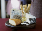 Buy Various Types of Cheese with Cheese Straws at AllPosters.com