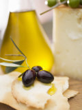 Buy Black Olives, Crackers, Olive Oil and Parmesan at AllPosters.com