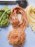 Buy Various Types of Home-Made Pasta with Pastry Wheel at AllPosters.com