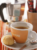 Buy Cup of Espresso in Front of Espresso Machine at AllPosters.com