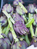 Fresh Artichokes in Crate