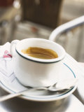 Buy Cup of Espresso on Table in Cafe at AllPosters.com