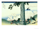 36 Views of Mount Fuji, no. 16: Mishima Pass in Kai Province