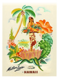 Maston Line, Tropical Abundance Giclée-Druck