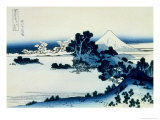 36 Views of Mount Fuji, no. 13: Shichiri Beach in Sagami Province