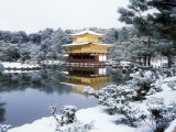 Buy Kinkakuji Temple in Snow at AllPosters.com