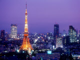 Night View of Tokyo Tower