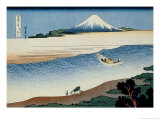 36 Views of Mount Fuji, no. 8: Tama River in the Musashi Province