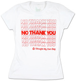 Buy Women's: Tee Hugger - No, Thank You at AllPosters.com