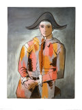 Buy Arlequin, Les Mains Croisee, 1923 at AllPosters.com
