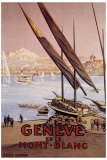 Buy Geneve et le Mont-Blanc at AllPosters.com