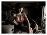 Garage Pin-Up Girl